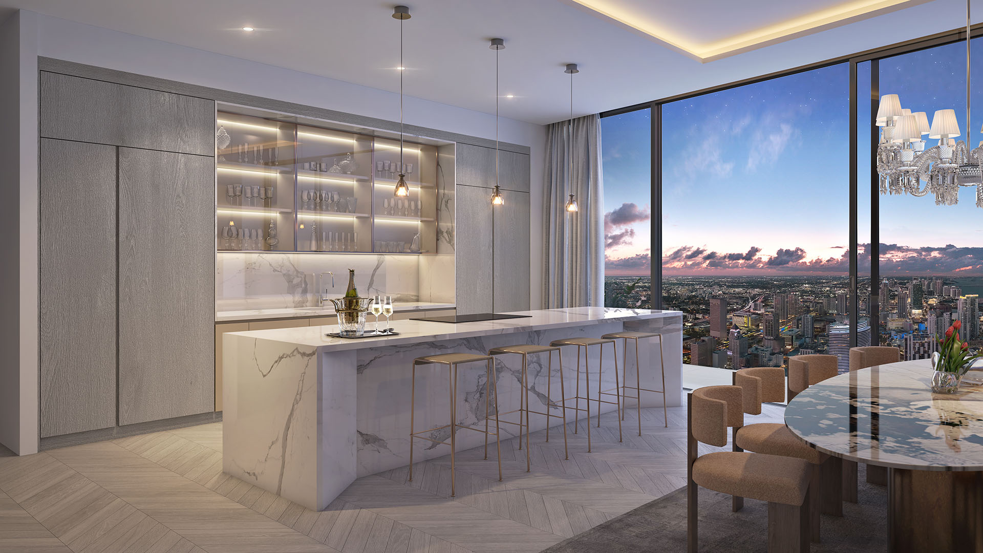 The Residences at Mandarin Oriental, Miami vs Baccarat Residences Brickell: Island Service or Brickell Glamour
