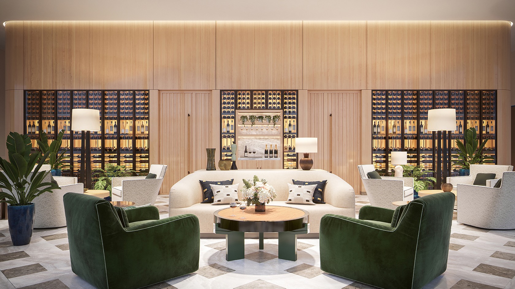 How questions about wine storage infrastructure change the choice between Miami Beach and Bal Harbour